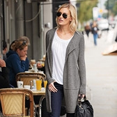 Seam Detail Cashmere Cardigan 