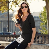 U-Neck Merino Wool Sweater 
