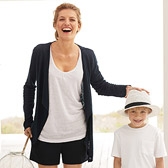 Waterfall Linen Cardigan 