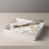 Buy Ceramic Tray - Large from The White Company