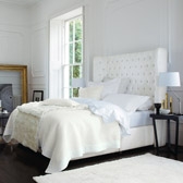 Buy Belgravia Quilt & Cushion Covers - Alabaster from The White Company