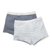 Buy Striped Jersey Boxer Shorts -2-Pack from The White Company