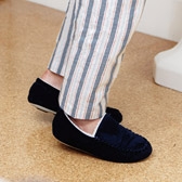 Buy Cosy Moccasin Slippers from The White Company