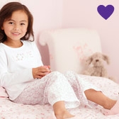 Buy Floral Heart Pyjama Bottoms from The White Company