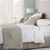 Buy Florence Quilt - Eucalyptus from The White Company