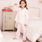 Buy Gingham Pyjamas - Pink from The White Company