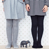 Buy Stripe Sparkle Tights - 2-Pack from The White Company