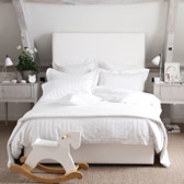 Buy Kingston Bedspread & Cushions - White from The White Company