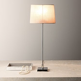 Buy Console Table Lamp with Oval Shade from The White Company