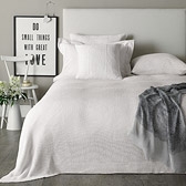 Buy Newport Throw & Cushion Covers - White from The White Company