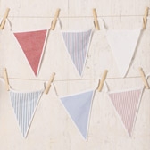 Buy Sailboats Bunting from The White Company