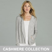 Buy Waterfall Cashmere Cardigan - Silver Grey from The White Company