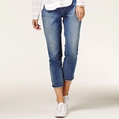 Buy 7/8th Cropped Jeans - Washed Indigo from The White Company