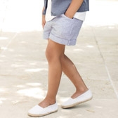 Buy Seersucker Stripe Shorts from The White Company