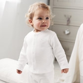 Buy Essentials Jersey Cardigan from The White Company