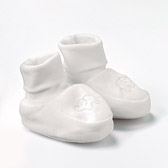 Buy Essentials Jersey Booties from The White Company