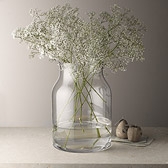 Buy Pablo Glass Vase - Large from The White Company