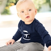 Buy Baby Campervan Sweater from The White Company