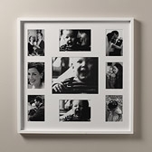 Buy Wooden Photo Frame 9 Aperture - White from The White Company