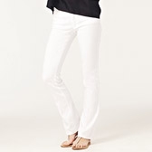Buy Straight Leg Jeans - White from The White Company