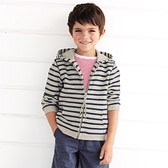 Breton Stripe Hoodie 