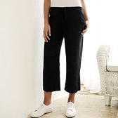 Cropped Linen Trousers 