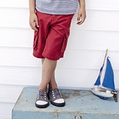 Cargo Shorts - Red 