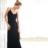 Double Tie Jersey Maxi Dress 