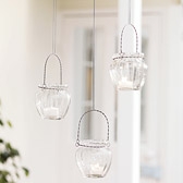 Vintage Glass Tealight Holder 