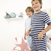 Stripe Jersey Pyjamas 2 Pair Pack 