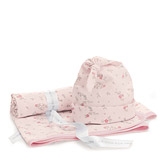 Mia Jersey Blanket & Hat Set 