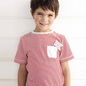 Stripe T-Shirt - Red 