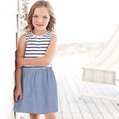 Sleeveless T-Shirt Dress 