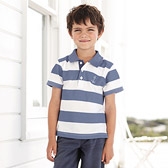 Striped Polo Shirt 