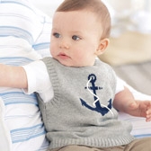 Buy Baby Anchor Tank Top from The White Company