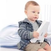Buy Baby Breton Stripe Hoodie from The White Company