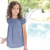 Buy Smock Detail Blouse from The White Company