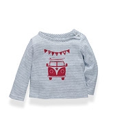 Buy Baby Campervan T-Shirt from The White Company