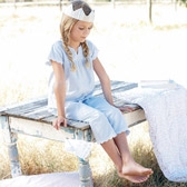 Buy Chambray Embroidery Pyjamas from The White Company