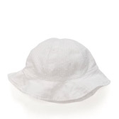 Buy Dobby Baby Girl Hat from The White Company