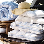 Buy Patmos Large Scatter Cushion from The White Company