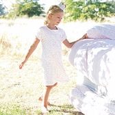 Buy Floral Heart Nightdress from The White Company