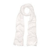 Buy Jersey Linen Scarf - White from The White Company