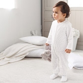 Buy Moon & Star Sleeveless Sleepsuit from The White Company