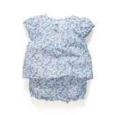 Buy Baby Cornflower Blouse & Bloomers from The White Company