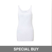 Buy Cotton Layering Vest - White from The White Company