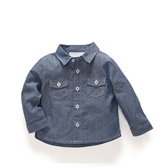 Buy Baby Chambray Shirt from The White Company