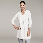 Buy Linen Tunic - White from The White Company