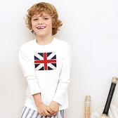 Buy Union Jack Jersey T-Shirt from The White Company