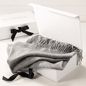 Buy Plain Cashmere Throw from The White Company